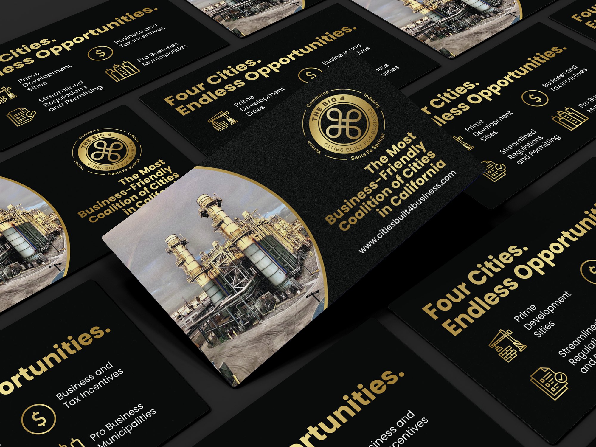 BIG 4 brand system and identity materials