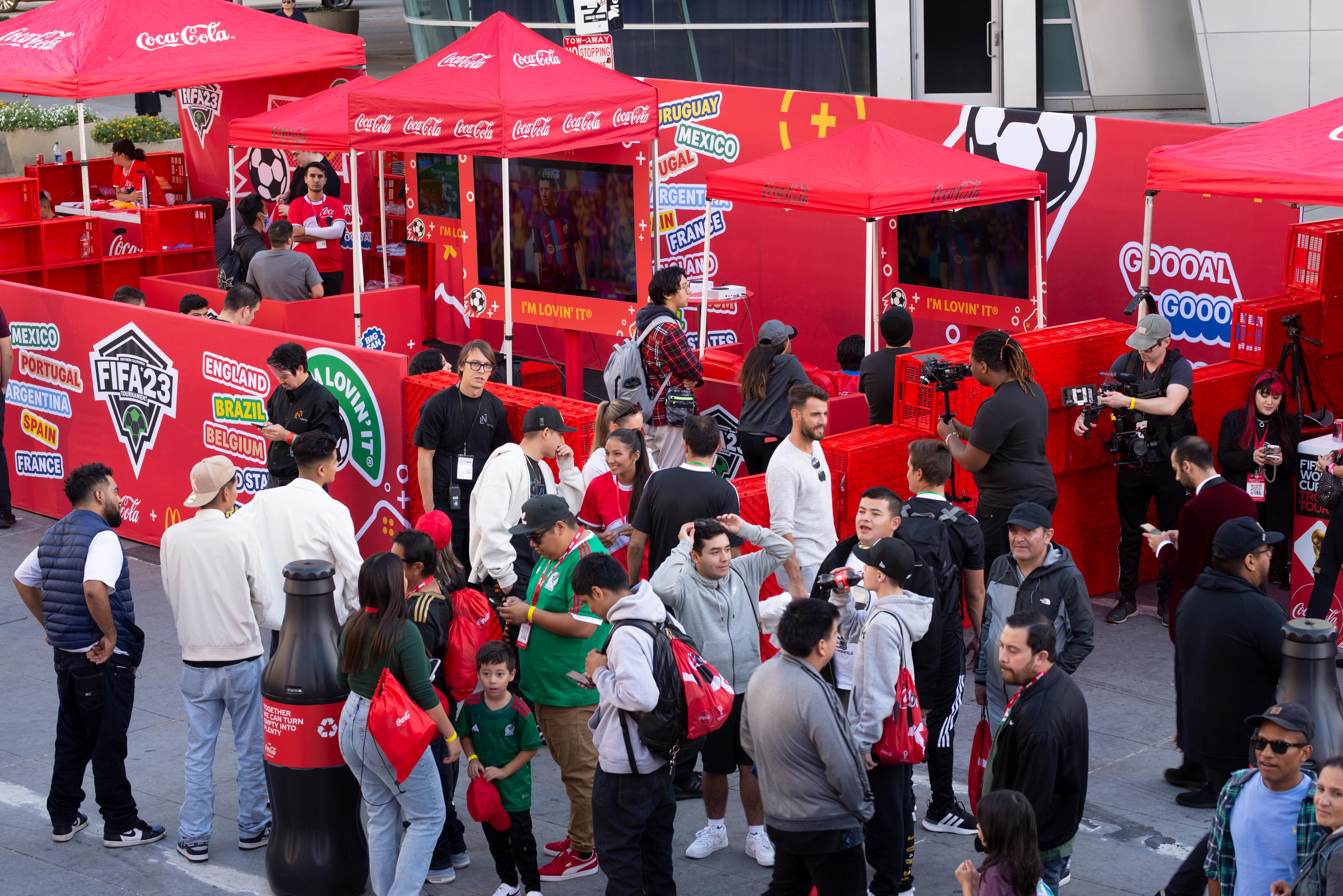 FIFA Trophy Tour activation