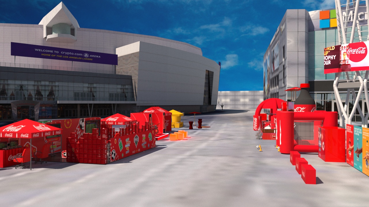 Trophy tour environment render