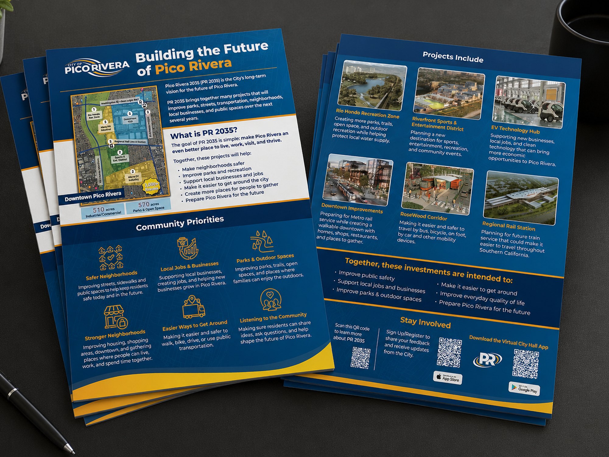 City communications materials