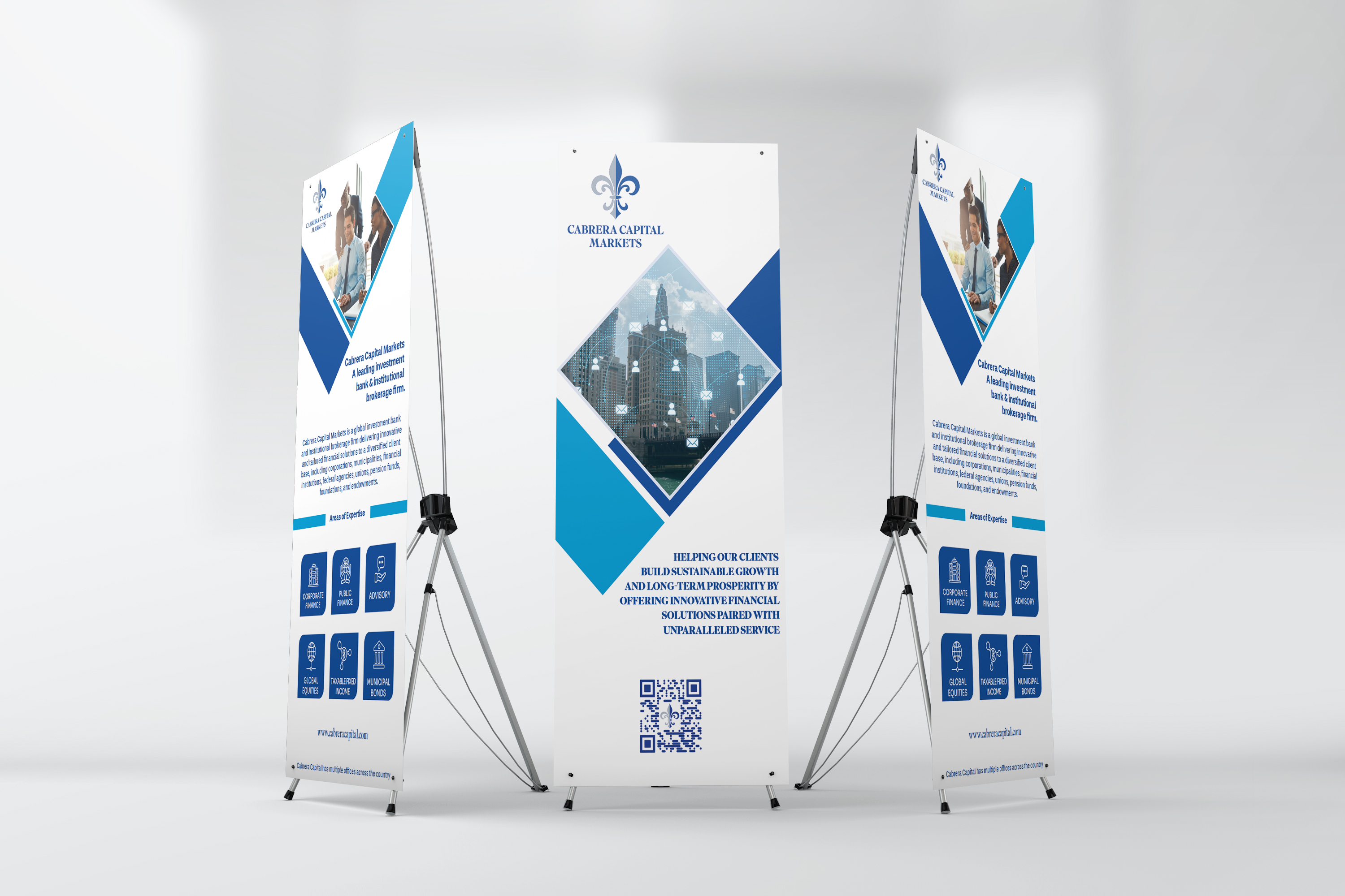 Cabrera Capital Markets event banners