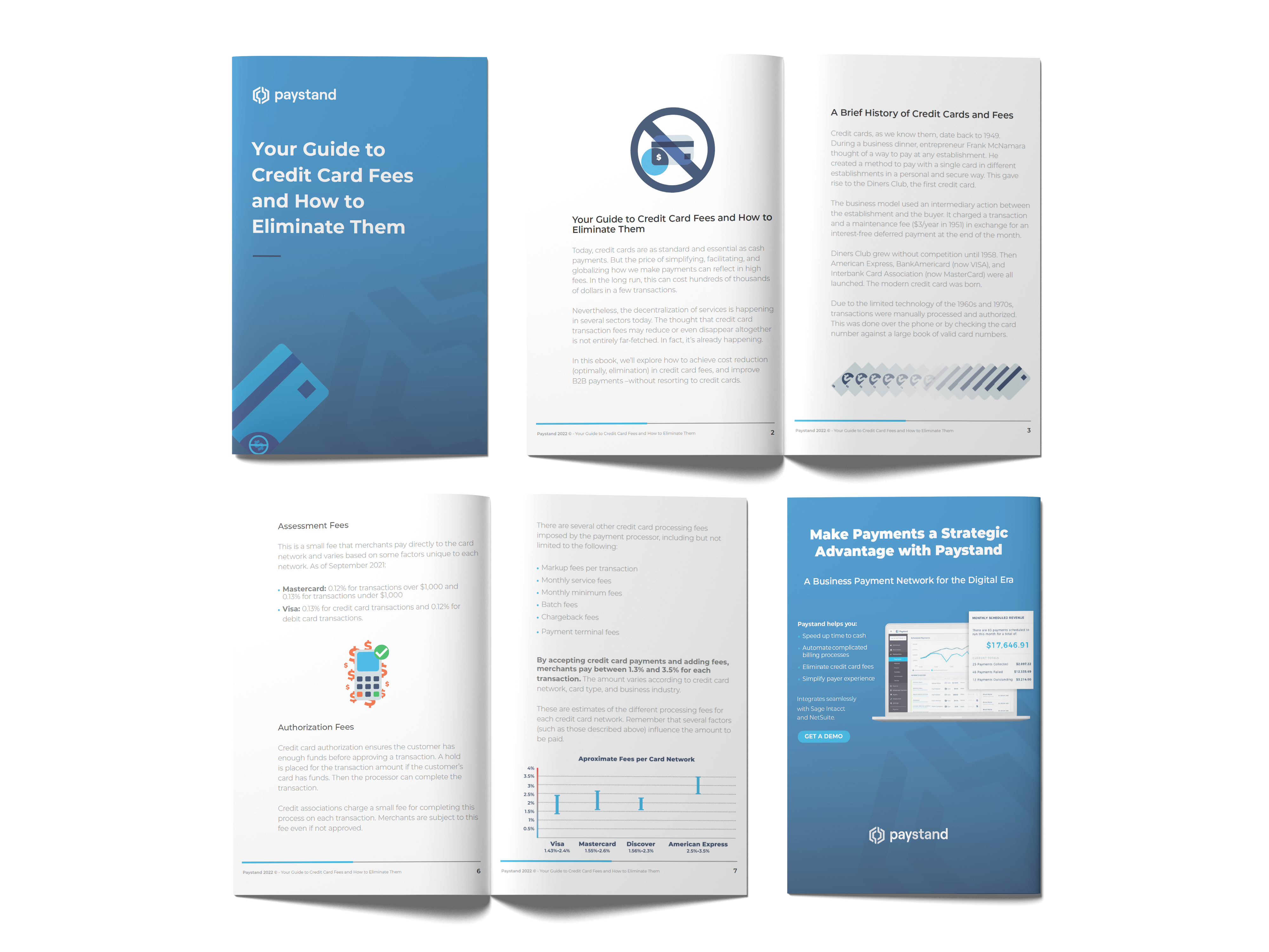 Paystand booklet on credit card fees