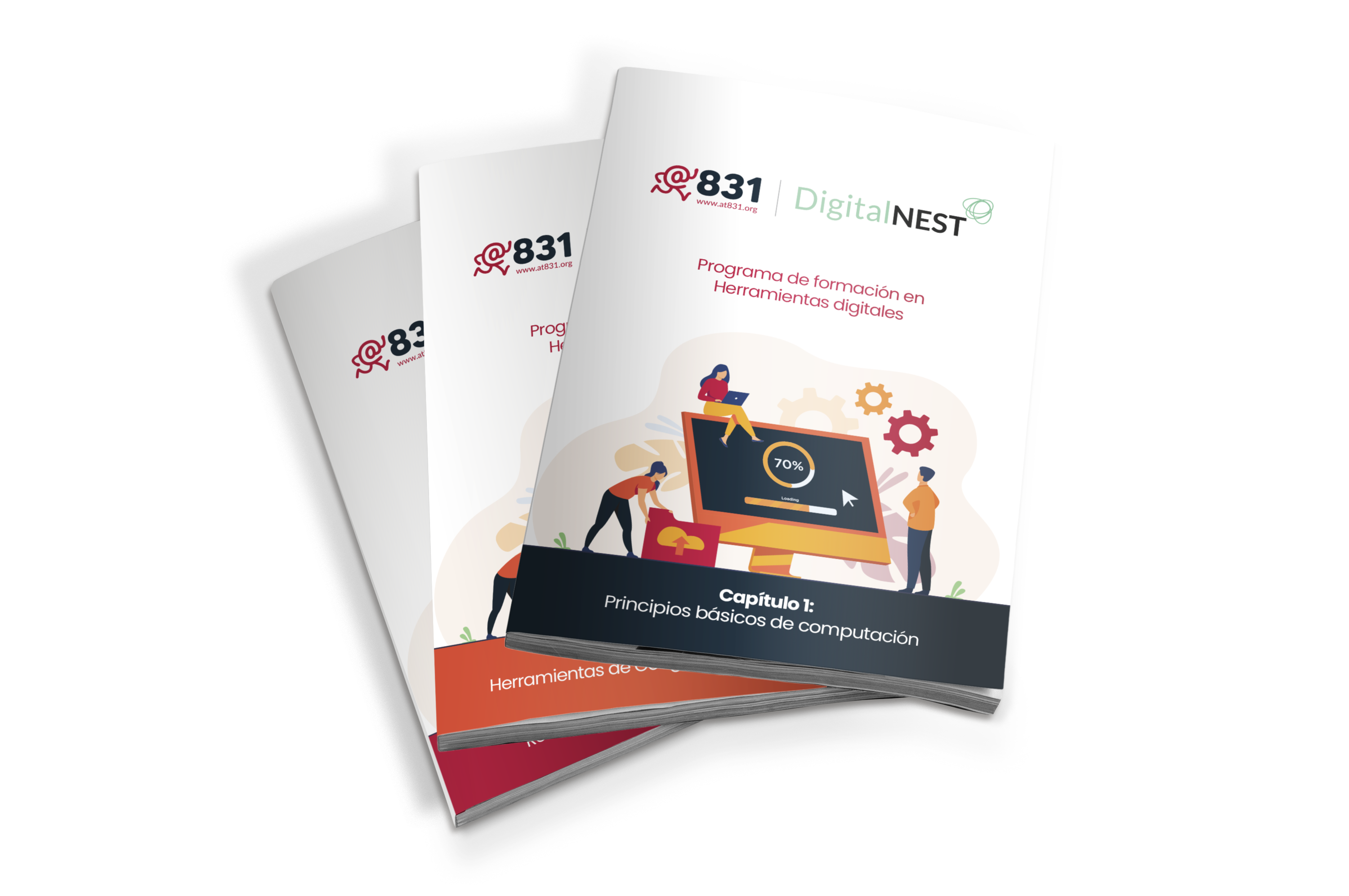 Digital tools training booklet covers